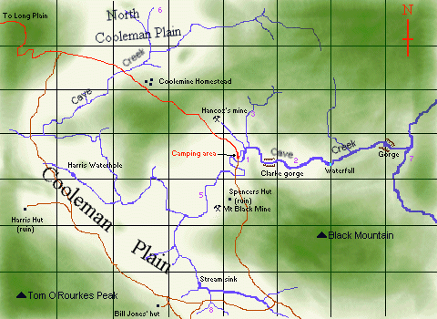 A nice map of the area.