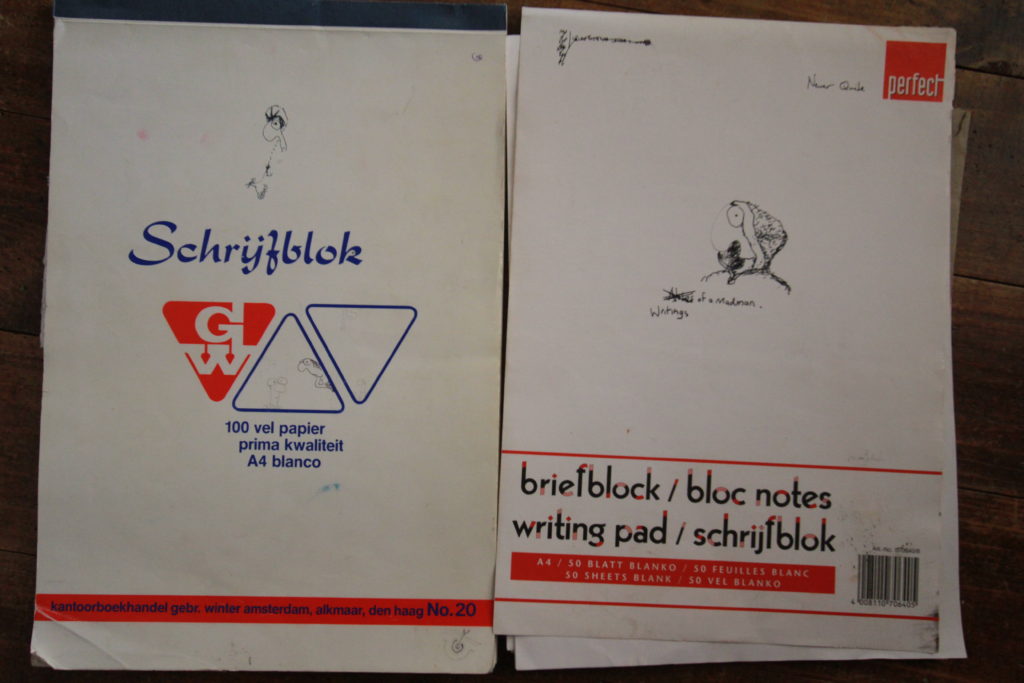 a couple of notebooks
